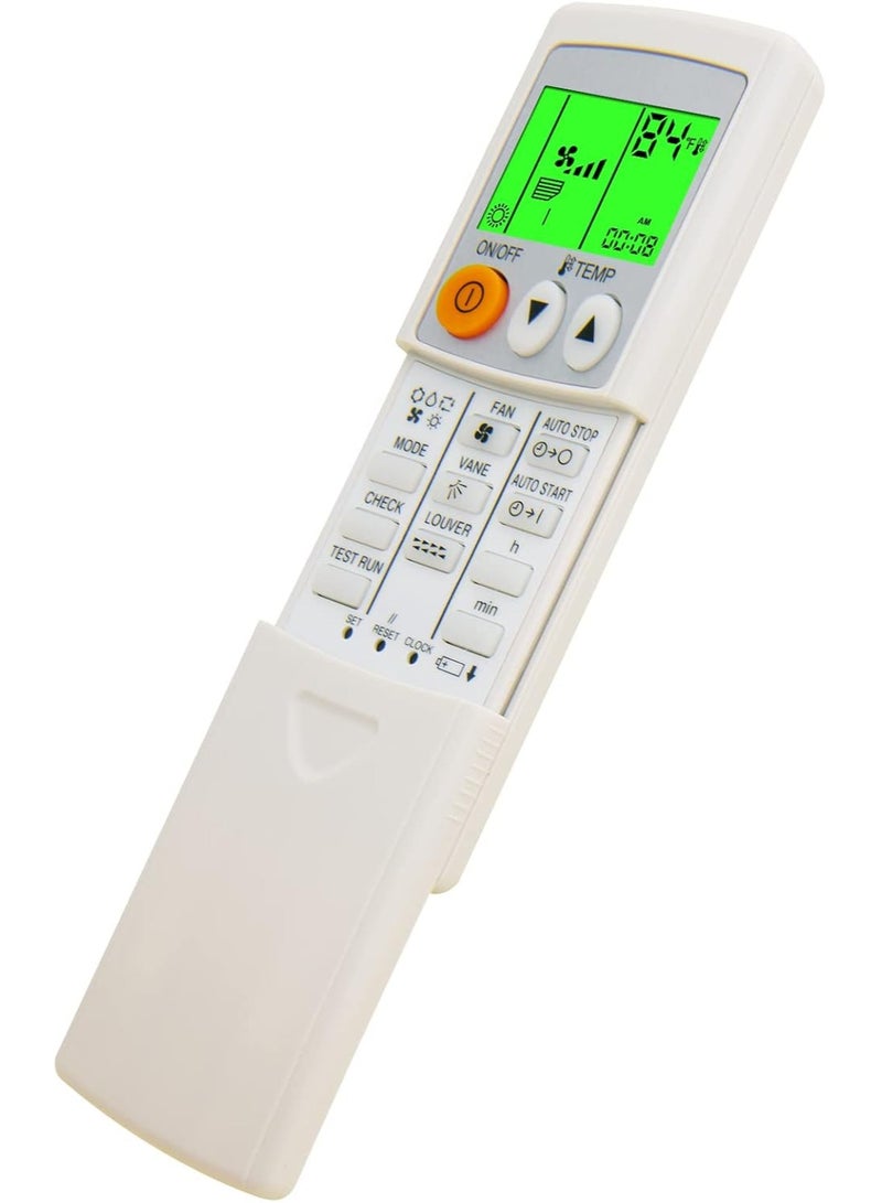 ELTRAZONE Replacement Mitsubishi Electric Air Conditioner Mr. Slim Remote Control PKA-A12GAL PKA-A18GAL PKA-A24FAL PKA-A30FAL PKA-A36FAL PKA-A24KA4 PKA-A30KA4 PKA-A36KA4 with battery - Image 4