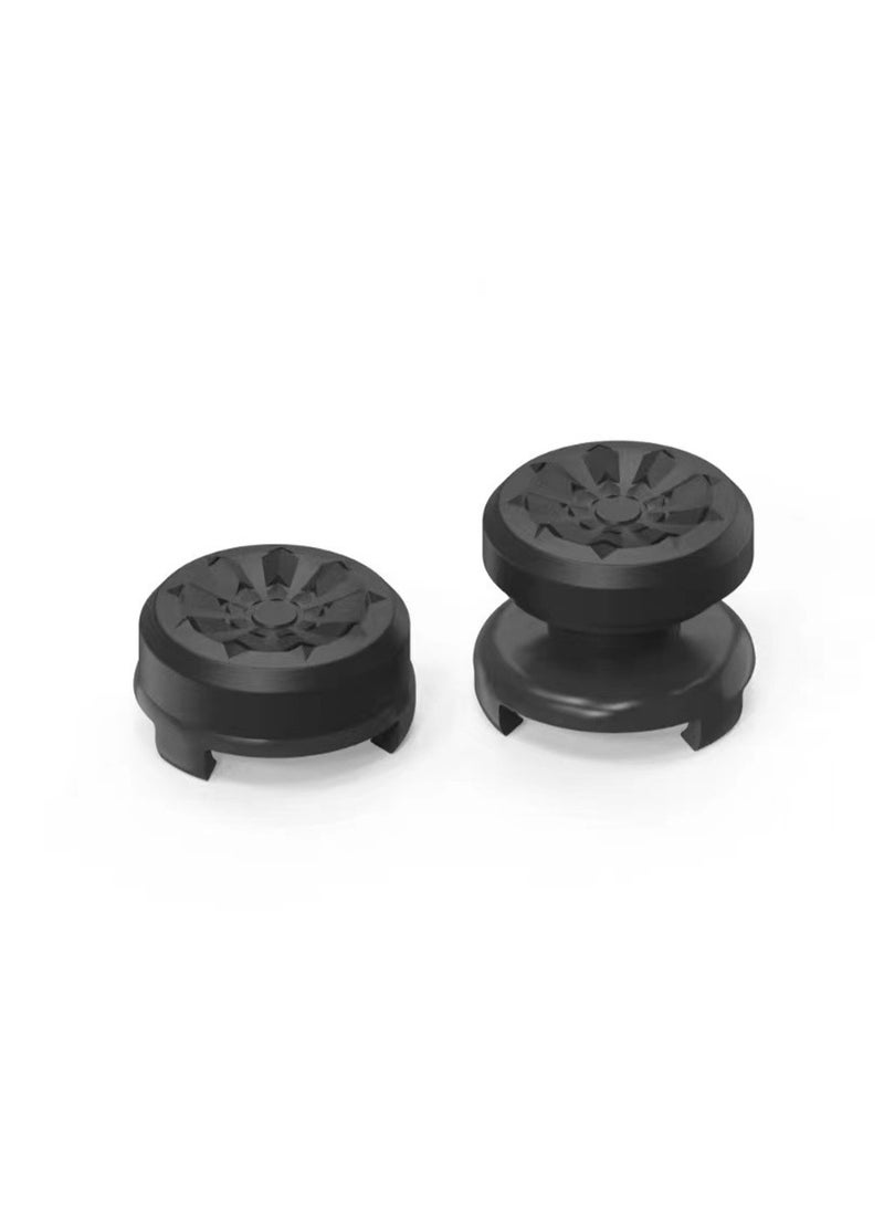 Black For Xbox Controller Keycaps, Handle Joystick Caps, Protective Caps, Non-Slip Silicon Thumb Joystick Set, Suitable For Ps4/Ps5 Controllers  - Image 2