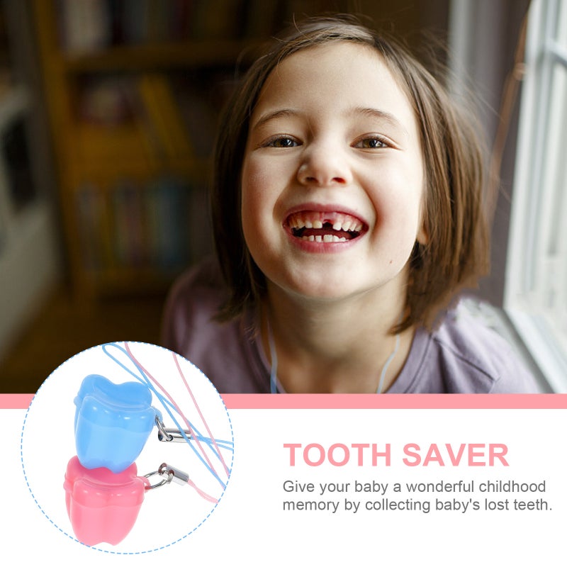 20pcs Baby Tooth Boxes Tooth Keepsake Box Tooth Saver Kids Tooth Storage Case - Image 4
