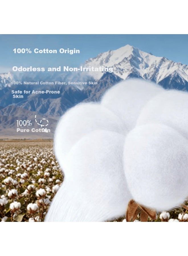 CS C&s 100% Cotton Facial Towel 80 Sheets X 6 Packs Baby Soft Cotton Wipes 18x20cm - Image 2