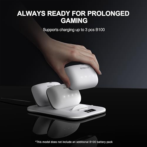 Bobovr قاعدة شحن BOBOVR BD3، توفر شحن سريع لـ 3*B100، طاقة 30 واط، من 0-80% في ساعة واحدة فقط - Image 4