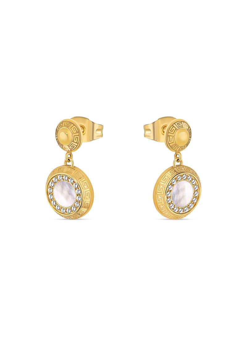 Guy Laroche Victoria Gold Plated Earrings for Women - Image 3