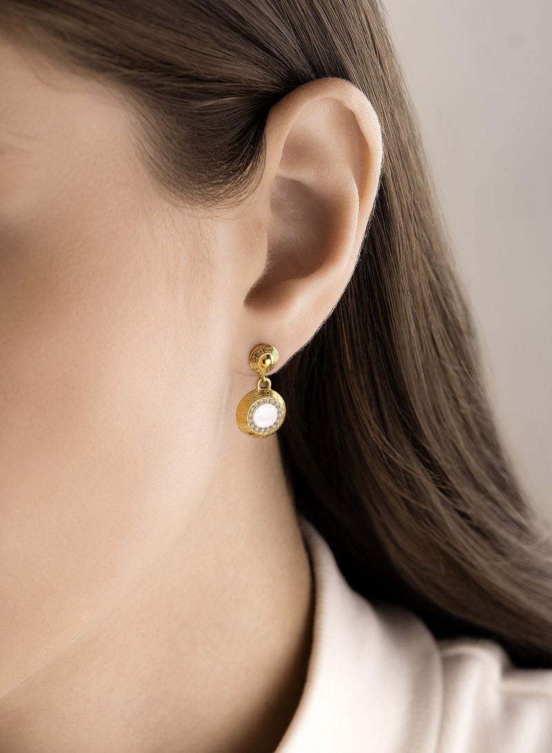 Guy Laroche Victoria Gold Plated Earrings for Women - Image 4