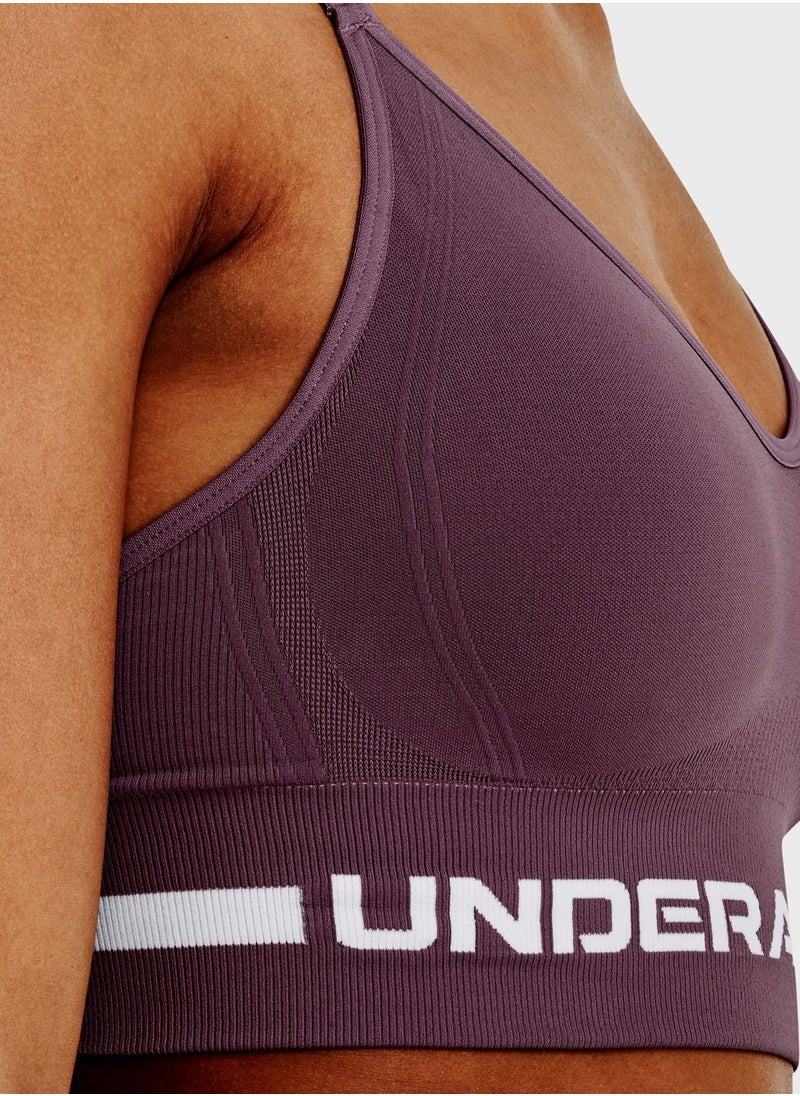UNDER ARMOUR - Seamless Low Longline Bra - Image 1