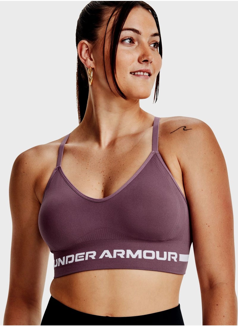 UNDER ARMOUR - Seamless Low Longline Bra - Image 1