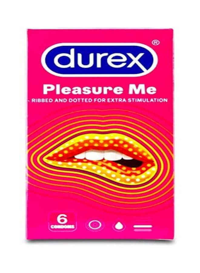 Durex Pack Of 6 Intense Pleasure Condom - Image 1