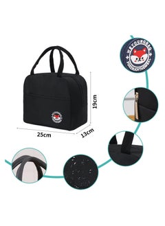 Cool Baby COOLBABY Small Thermal Bag Lunch Box Black  - Image 2