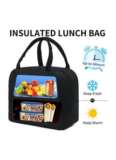 Cool Baby COOLBABY Small Thermal Bag Lunch Box Black  - Image 3