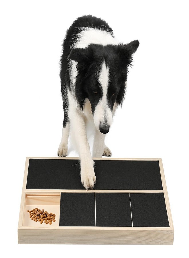Prasacco Dog Nail Scratch Pad, Durable Wooden Scratch Board Portable Nails Scratches Board Multi-Functional Nail Care Boards for Indoor/Outdoor Training - Image 1