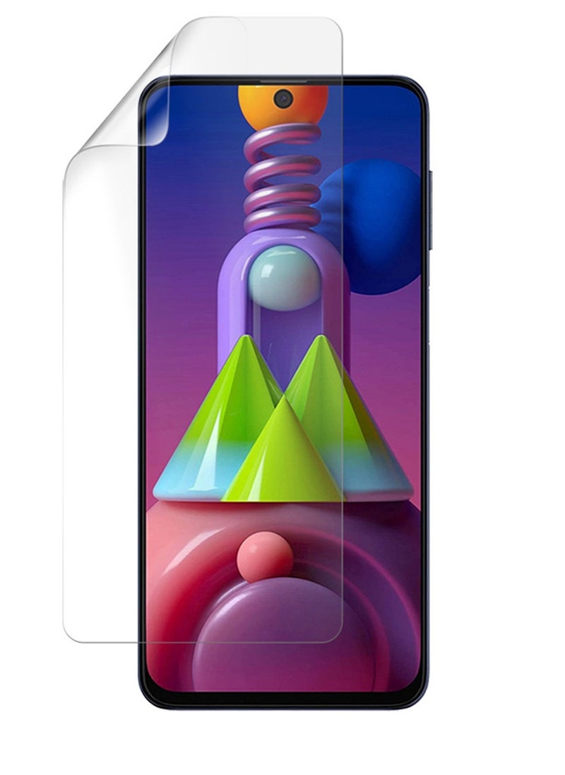 Unipha Flexible TPU Screen Protector Designed For Samsung Galaxy M51 Clear HD Self Healing Unbreakable Film - Image 1