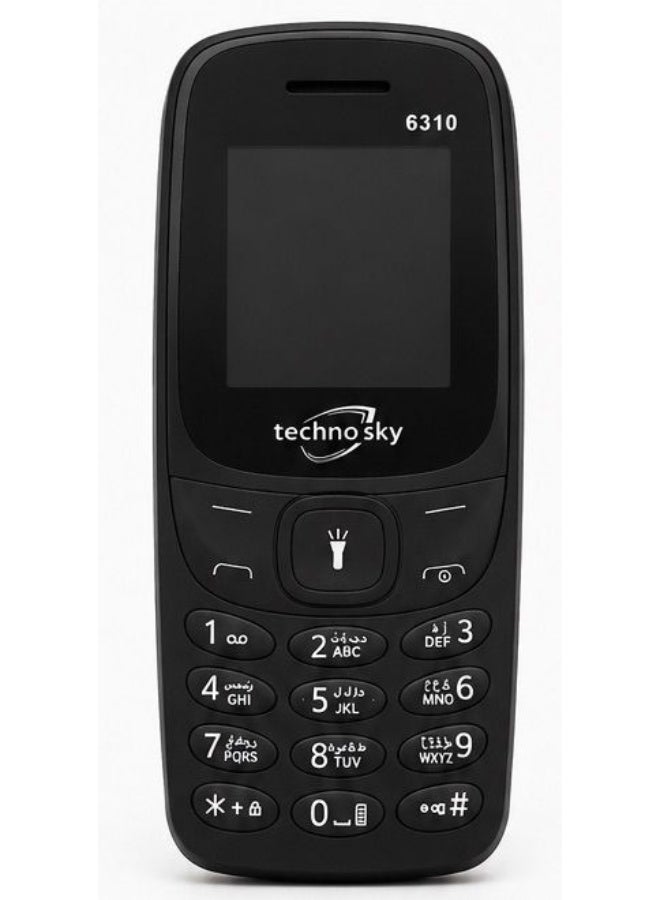 techno sky Mobile Phone Dual SIM 4G With 1.77 Inch Display Multi-Color - Image 1