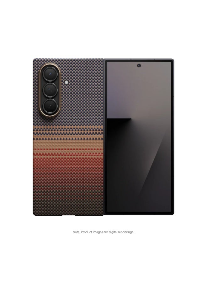 PITAKA Samsung Galaxy Z Fold7 Ultra-Slim Case Moment · Sunset