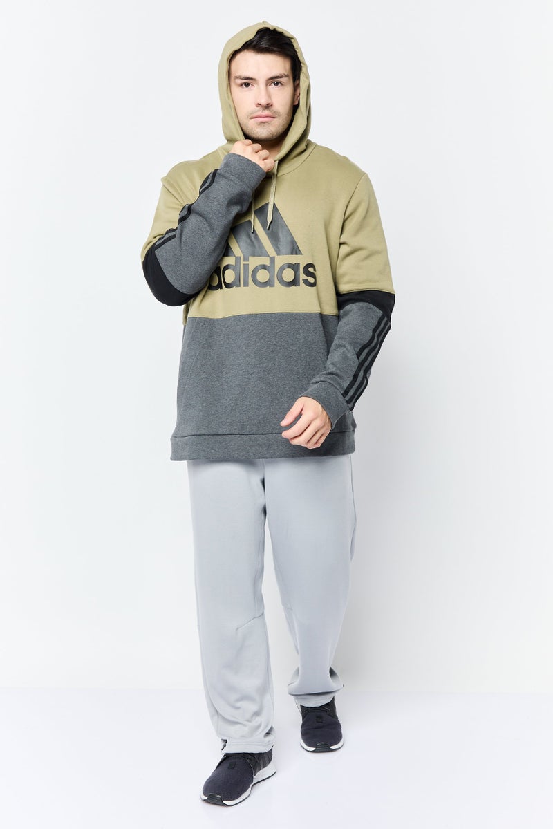 Adidas Men Sportswear Fit Long Sleeves Outdoor Hoodie, Multicolor - Image 4