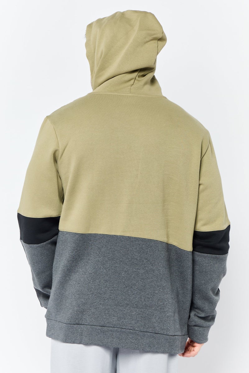 Adidas Men Sportswear Fit Long Sleeves Outdoor Hoodie, Multicolor - Image 2