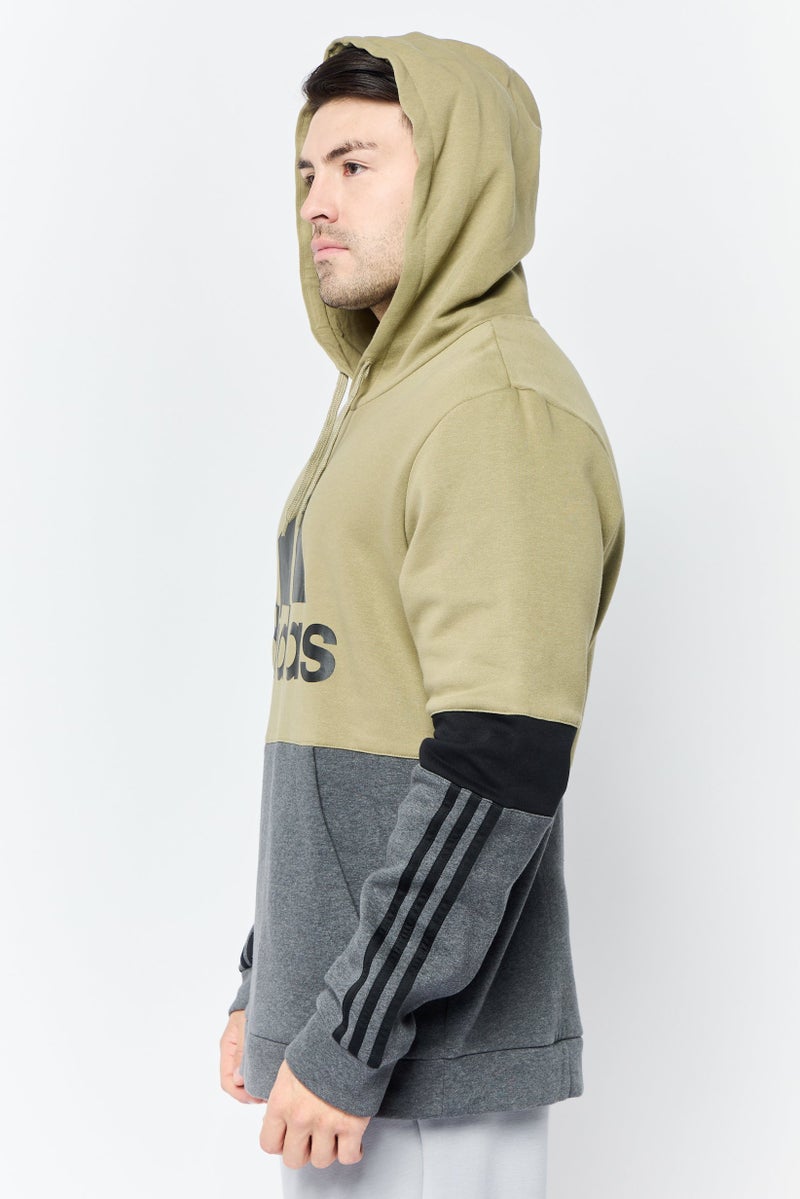 Adidas Men Sportswear Fit Long Sleeves Outdoor Hoodie, Multicolor - Image 3