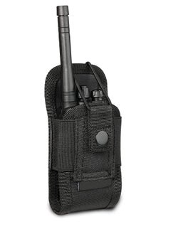 SYOSI Radio Holder Holster Case Pouch Bag  for Police,Teacher,Fireman,military,Man,Outdoor (Black)  - Image 1