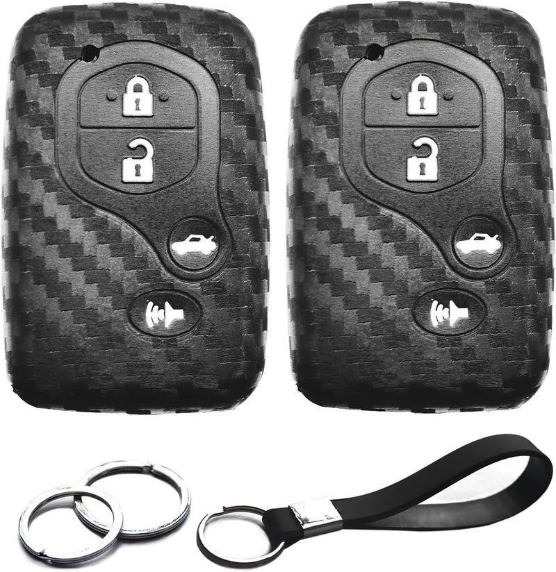 INFIPAR Key Fob Cover Case for Toyota Vehicles - Image 1
