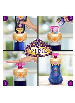 Magic Mixies Magic Mixies Pixlings Doll Single Pack Teal 14877  - Image 4