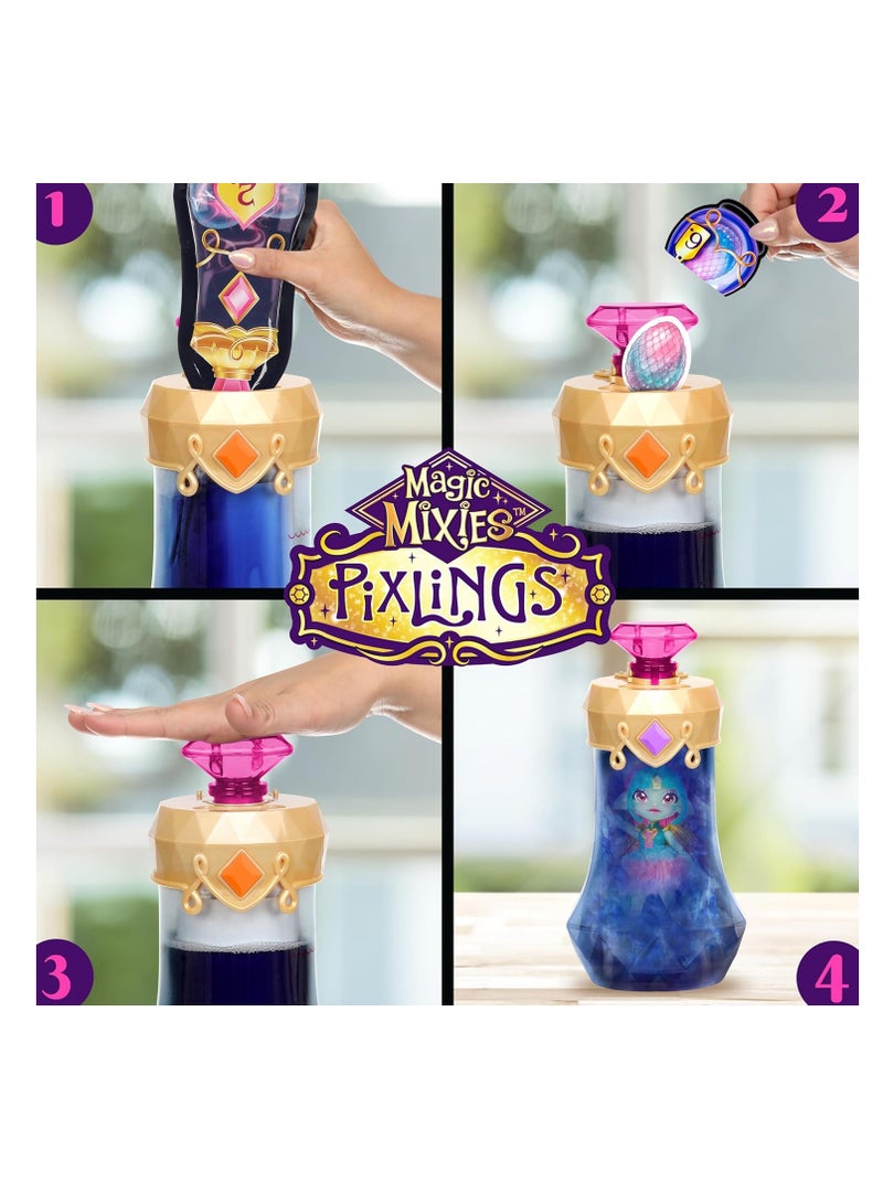 Magic Mixies مجموعة دمى ماجيك ميكسيز بيكسلينجز، عبوة واحدة، لون أزرق مخضر 14877 - Image 4