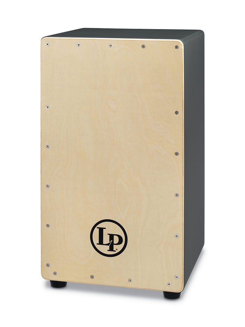 Latin Percussion صندوق كاجون واير من لاتين بيركشن - وجه طبيعي، خلفية وجوانب رمادية (LP1428NYG) - Image 3