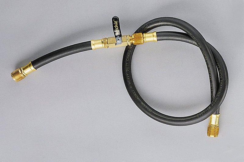 خرطوم شحن ثقيل من يلو جاكيت 15672 بلس II 3/8" ، تركيبات مستقيمة 3/8" x 3/8" ، 72"