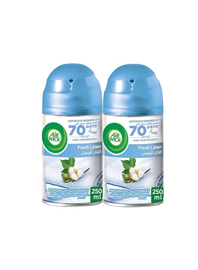 Air Freshener Freshmatic Refill, Soft Cotton, 2