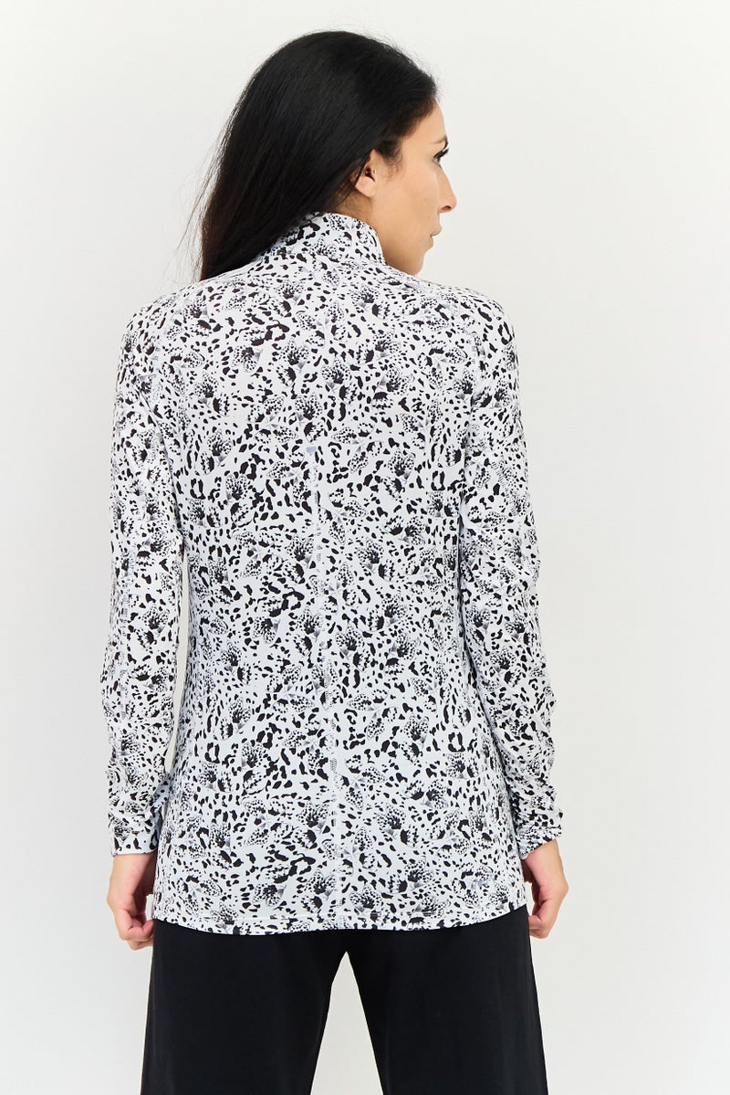 PUMA Women Sportswear Fit Long Sleeve Training Sweatshirt, Multicolor - Image 3