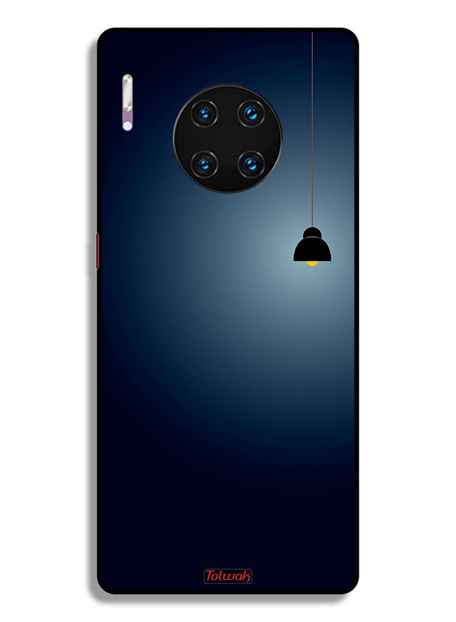 Tolwak غطاء حماية لهاتف Huawei Mate 30 Pro 4G مع إضاءة معلقة فنية  - Image 2