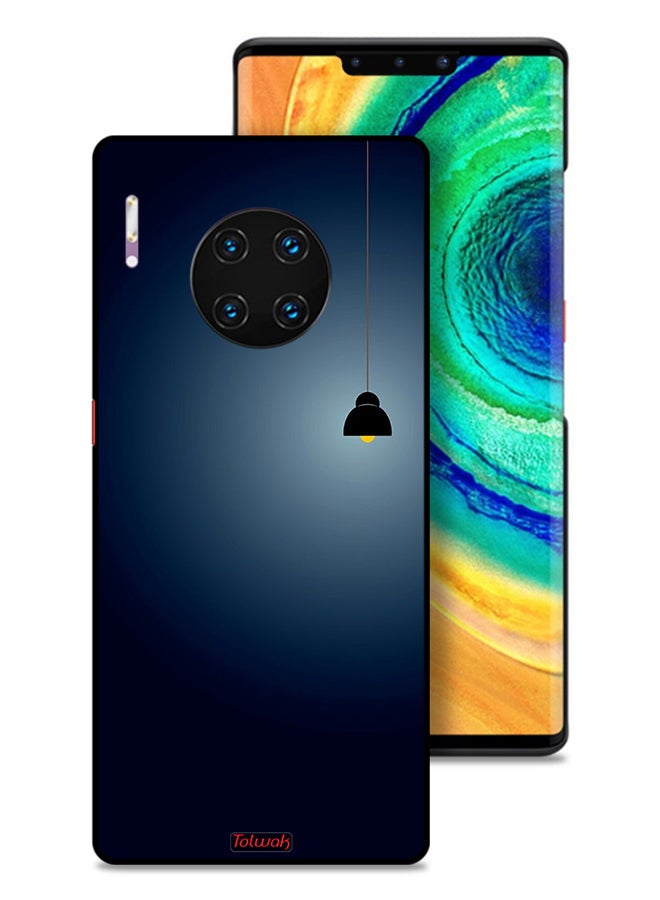 Tolwak غطاء حماية لهاتف Huawei Mate 30 Pro 4G مع إضاءة معلقة فنية  - Image 1