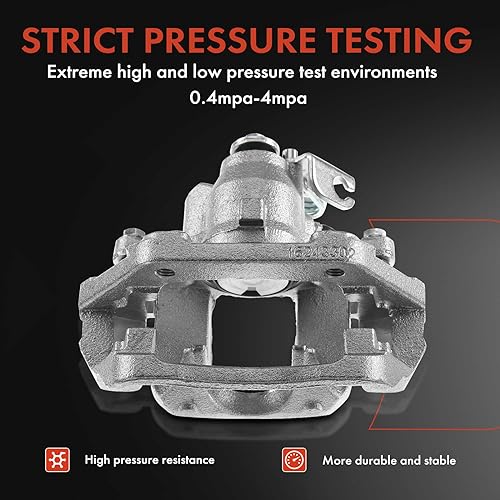 A-Premium Disc Brake Caliper Assembly with Bracket Compatible with Select Ford and Lincoln Models - Flex 2009 3.5L, MKS 2009-2011 3.7L, MKS 2010-2011 3.5L - Rear Driver and Passenger Side, 2-PC Set - Image 5