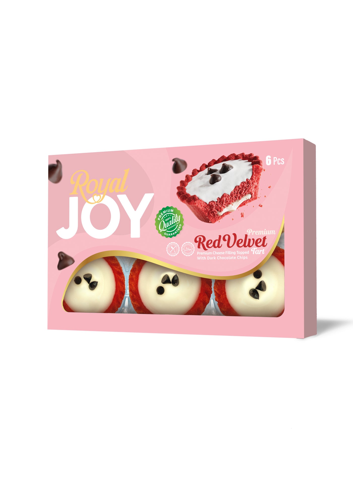 Buy Royal Joy Red Velvet Bakewell with Premium Cheese Topped with