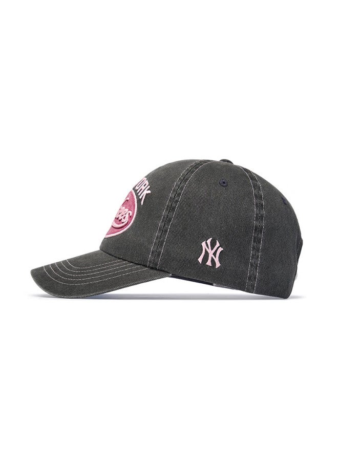 Mlb Uni Vintage Soft Top Baseball Cap Couple Hat Karina Style 3acpv165n-50cgd-f - Image 3