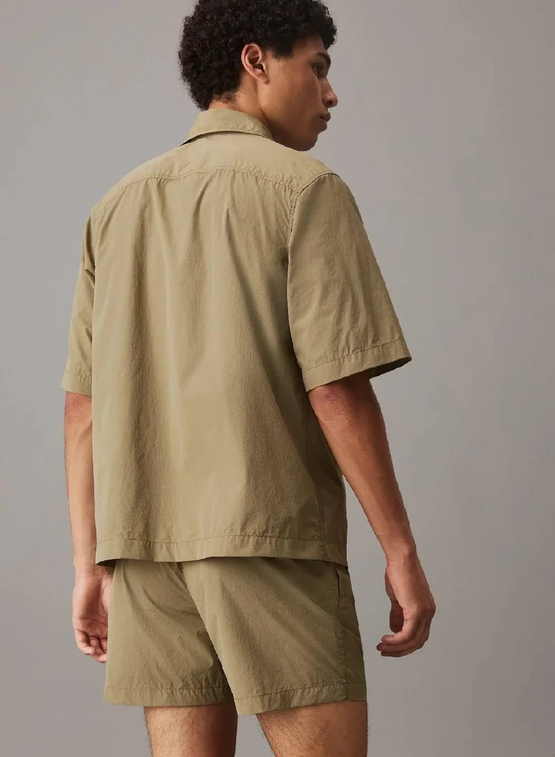 CALVIN KLEIN Beach Shirt - CK Monogram