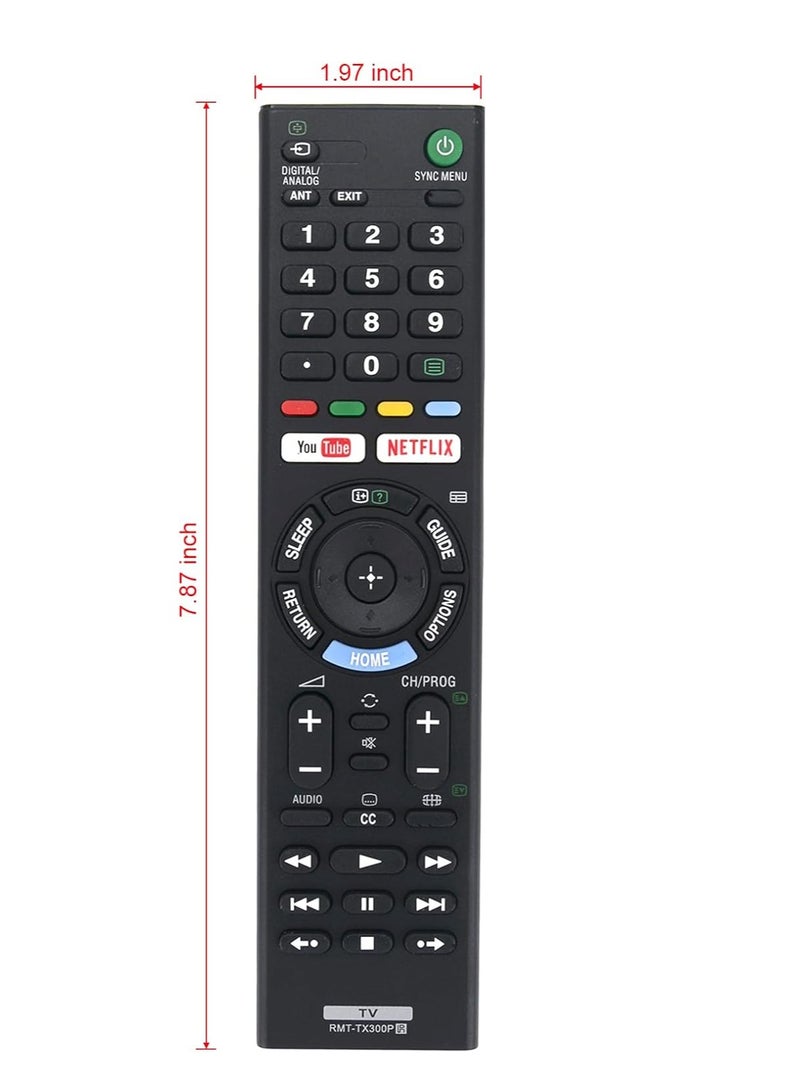 ELTRAZONE New RMT-TX300P Replaced Remote fit for Sony BRAVIA 4K TV - Image 3
