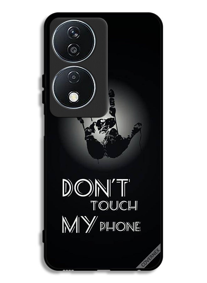 Covernex غطاء حماية Honor X7b 5G لا تلمس هاتفي بيدك - Image 1