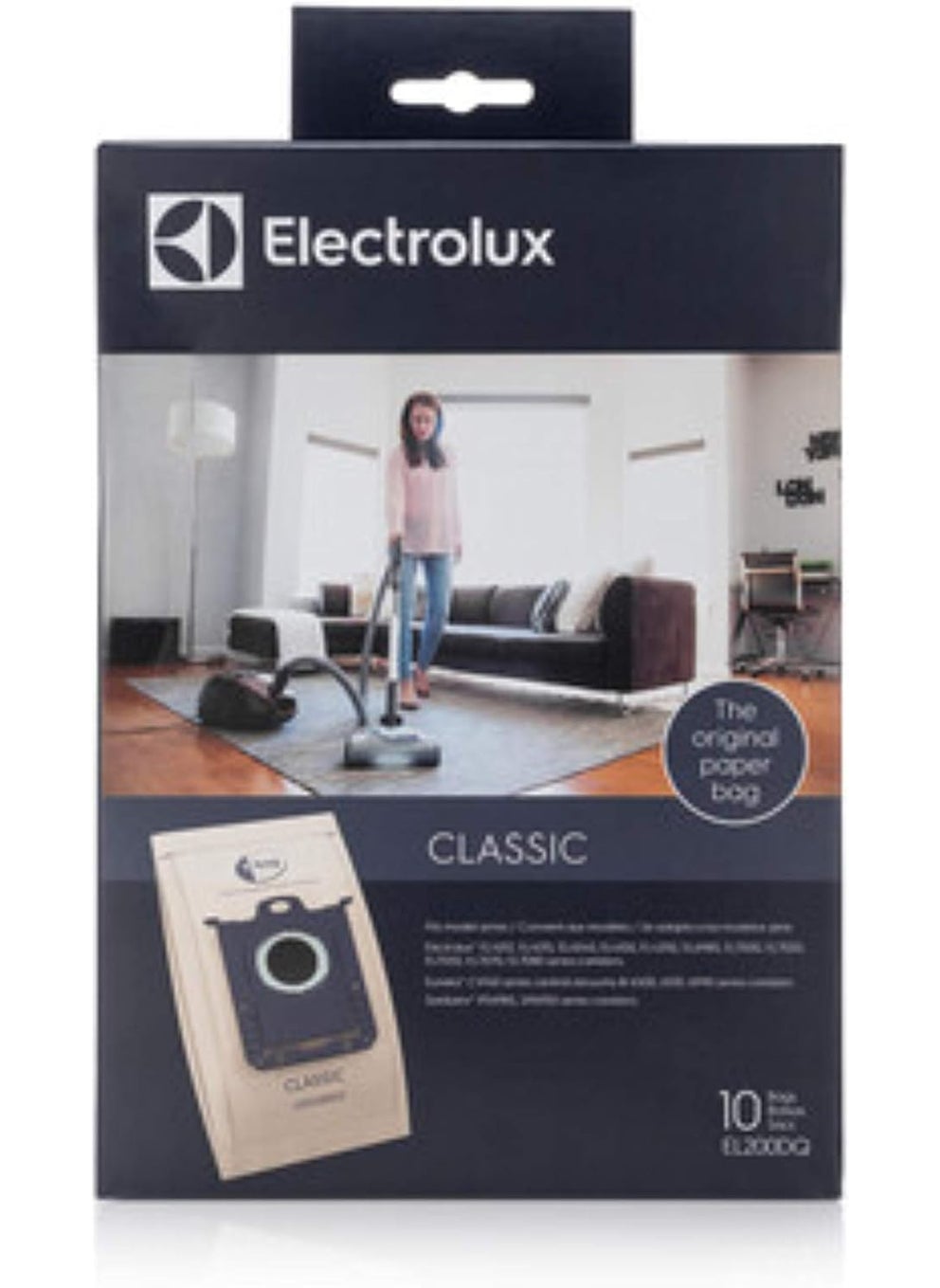Electrolux Electrolux EL200DQ Vacuum Bag 10 Brown  - Image 2