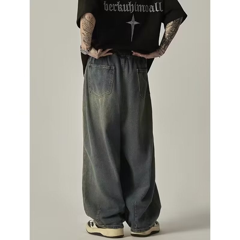 Unisex Casual Daily Denim Jeans - Image 4