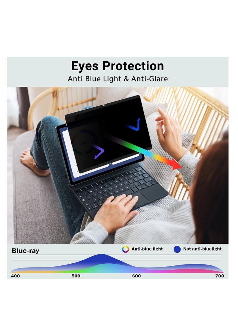 1Pack Horizontal Privacy Screen Protector Compatible with Vivo Pad Air 11.5 2024/Huawei MatePad 11.5s 2024/Matepad 11.5 2025 and 2023/Matepad Air 11.5 2023/Vivo Pad Air 11.5 /Honor Gt 11.5 2025/Honor Pad V9 11.5 2025 - Image 4