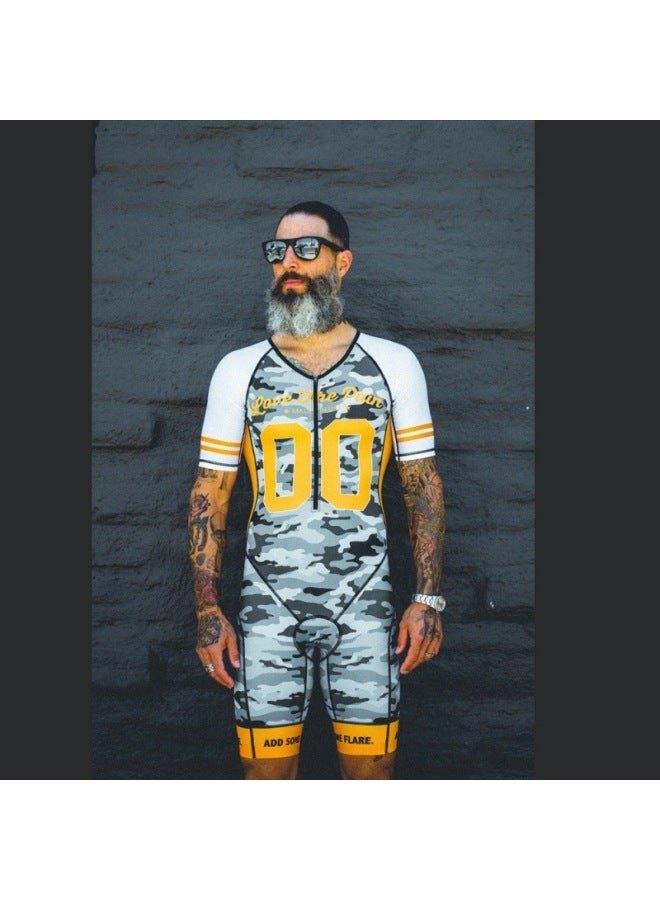Love The Pain Triathlon One-piece Cycling Suit One-piece Suit Summer