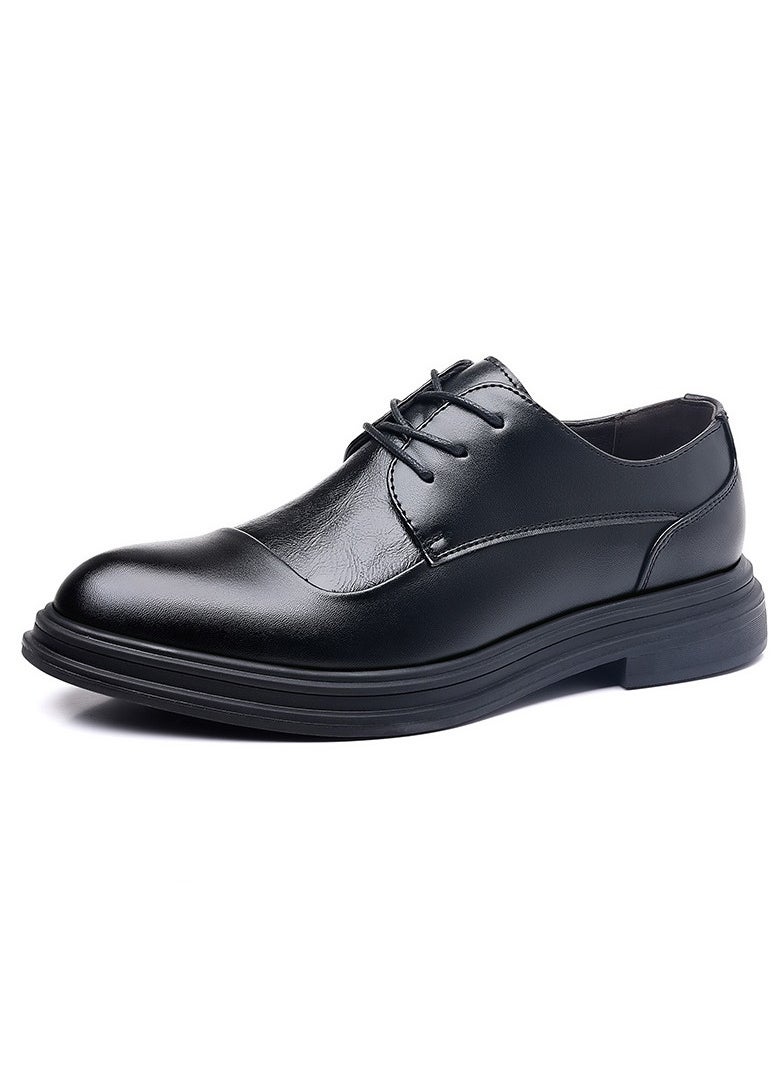 KUYING - New Men's Business Leather Shoes - Image 1