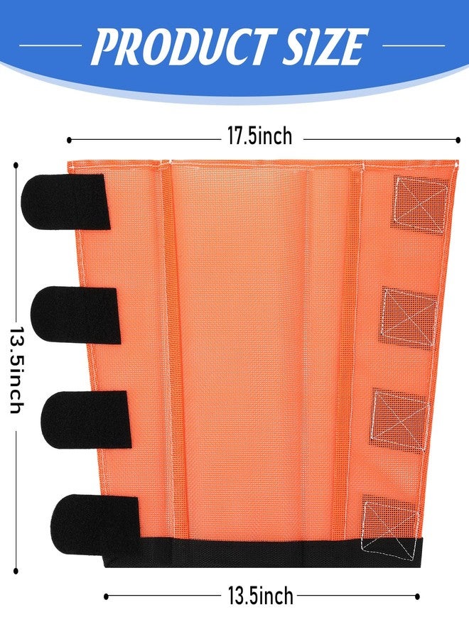 Bulyoou 24 Pcs Mesh Fly Boots for Horse Breathable Mesh Horse Boots Protective Leg Equestrian Equipment Loose Wraps Leggings for Preventing Flies and Mosquitoes Bites (S) - Image 3