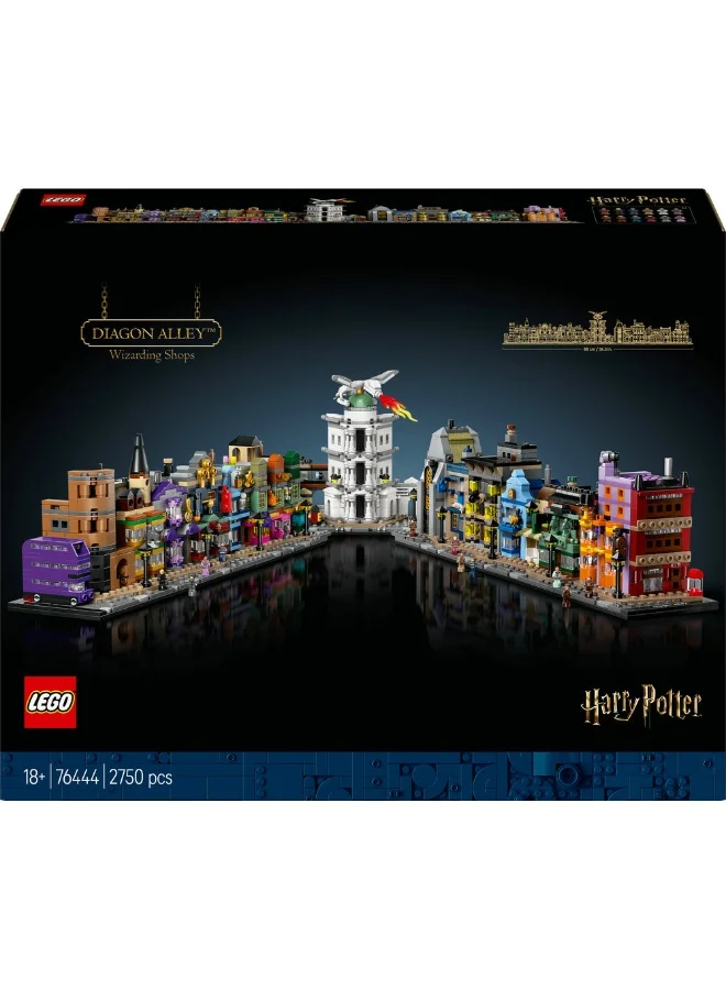 LEGO Harry Potter Tm Diagon Alley™ Wizarding Shops 76444 (2750) Pieces