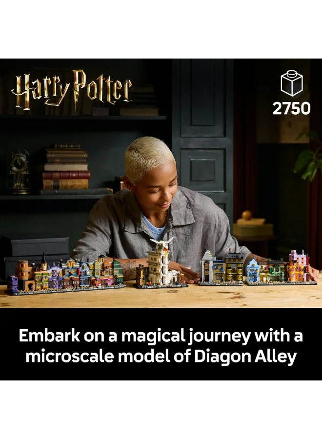 ليغو متاجر السحر في زقاق دياغون™ من ليغو® Harry Potter™‎، مجموعة ساحر للبالغين 76444