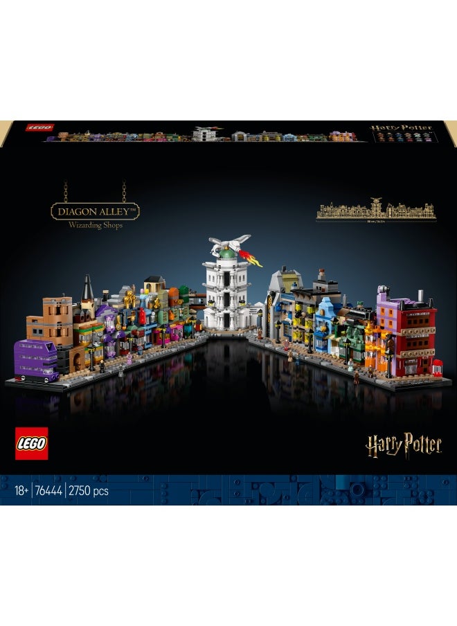LEGO Harry Potter Tm Diagon Alley™ Wizarding Shops 76444 (2750) Pieces  - Image 2