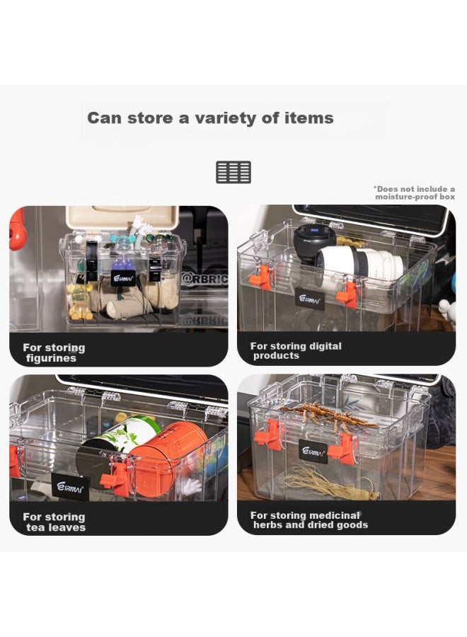 Eirmai Zw-02 Divider Storage Organizer Portable Box Divider Accessories, Moisture-proof Box Drying Cabinet Divider Shelf Storage Rack, Large Size - Image 3