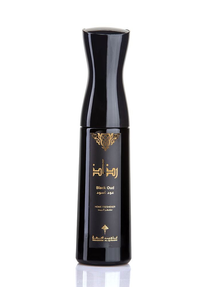 إبراهيم القرشي رذاذ عود اسود معطر جو 300 مل - Image 2