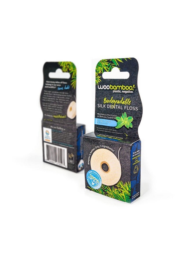 WooBamboo ! All Natural Silk Dental Floss Zero Waste 2Pack Bundle - Image 1