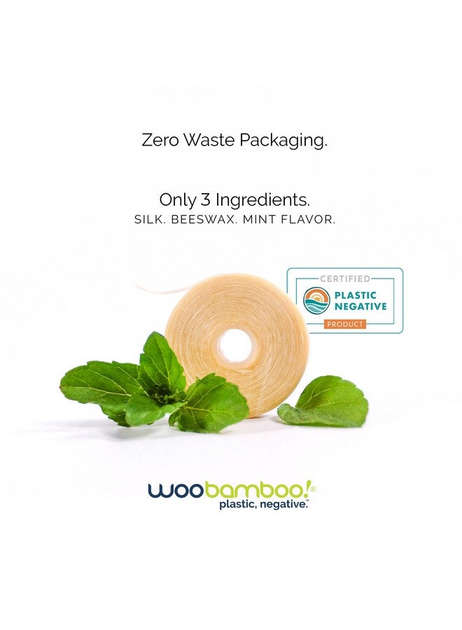 WooBamboo ! All Natural Silk Dental Floss Zero Waste 2Pack Bundle - Image 4