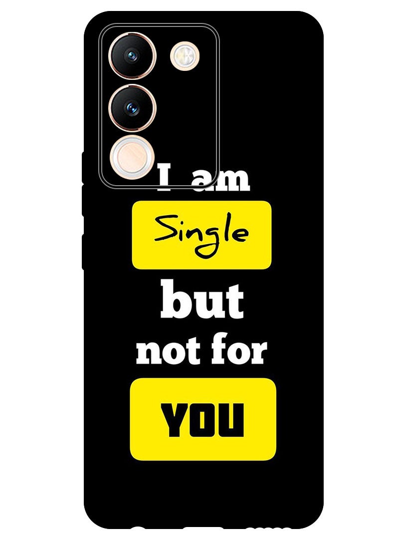 Theodor Protective Case Anti Scratch Shock Proof Bumper Cover For Vivo V29e i am Single - Image 1