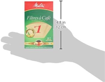 Melitta Melitta 6201221 40 Count Natural Brown Cone Coffee Filters Brown - Image 3